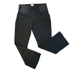 L’agence Sada Black Distressed Plus Size Stretch7 Jeans sixe 34-36